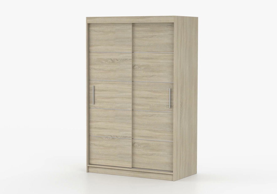 Dulap de haine Nestor 06 (Stejar sonoma + stejar sonoma)