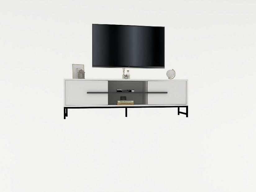 TV asztal/szekrény Valobe 1 (fehér) 