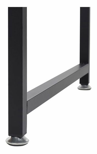 Masă PC DAROSA (lemn închis + alb)