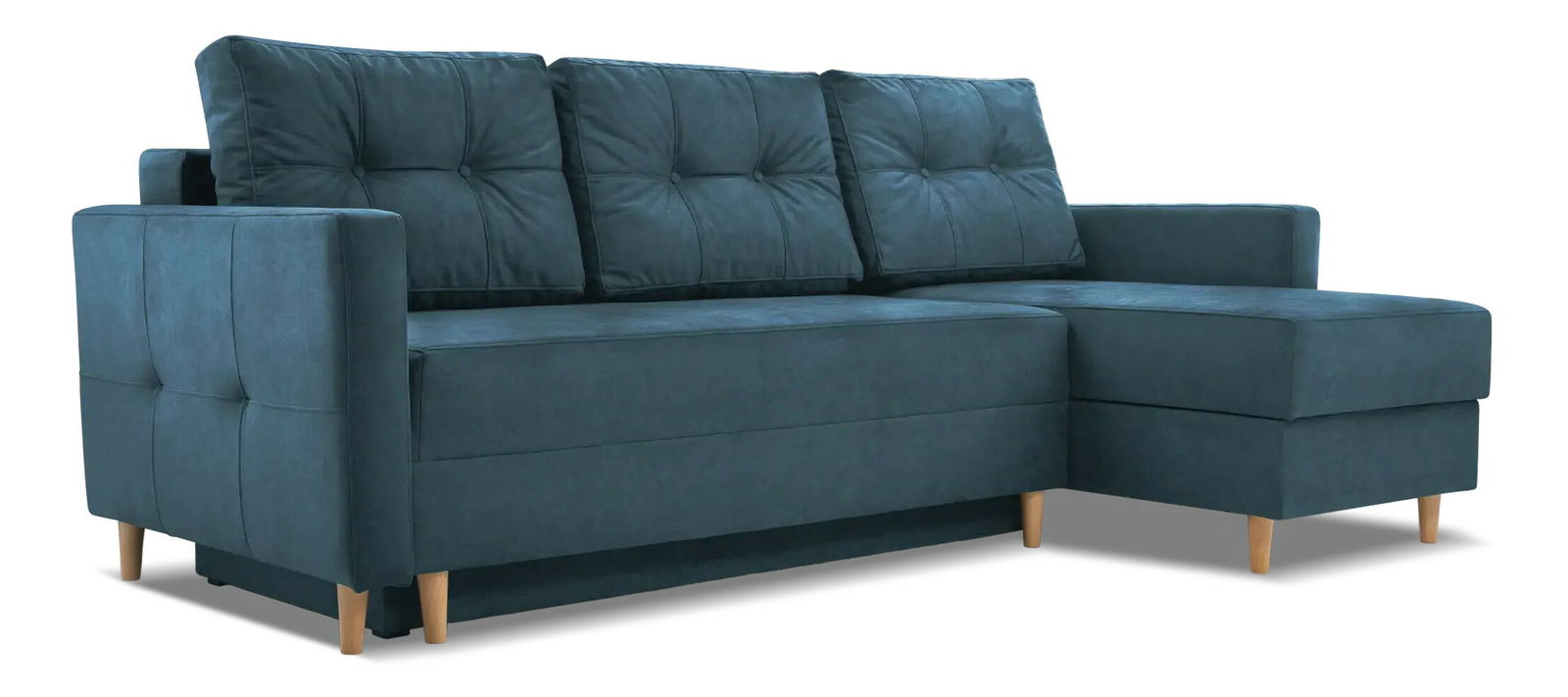 Sarokkanapé Meshire (kék) (J)