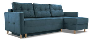 Kutna garnitura Meshire (plava) (D)