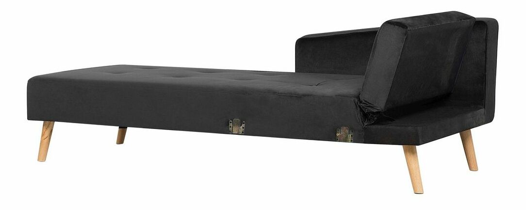 Rohová sedačka Vanto (čierna) (L)