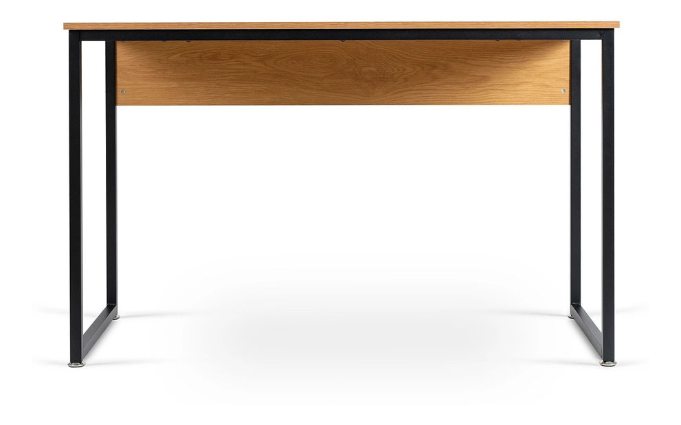 Písací stolík Regular (dub zlatý + čierna) 