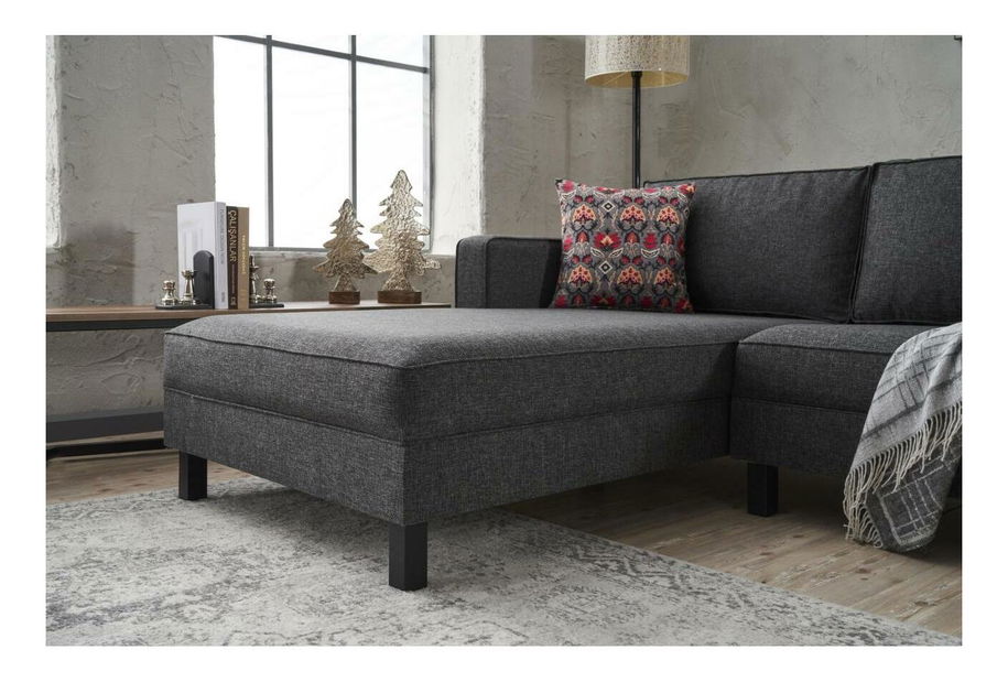 Rohová sedačka Kalen 1 (L) (antracit)