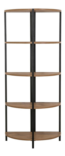 Regál Punale 3 (atlanti fenyő + fekete)