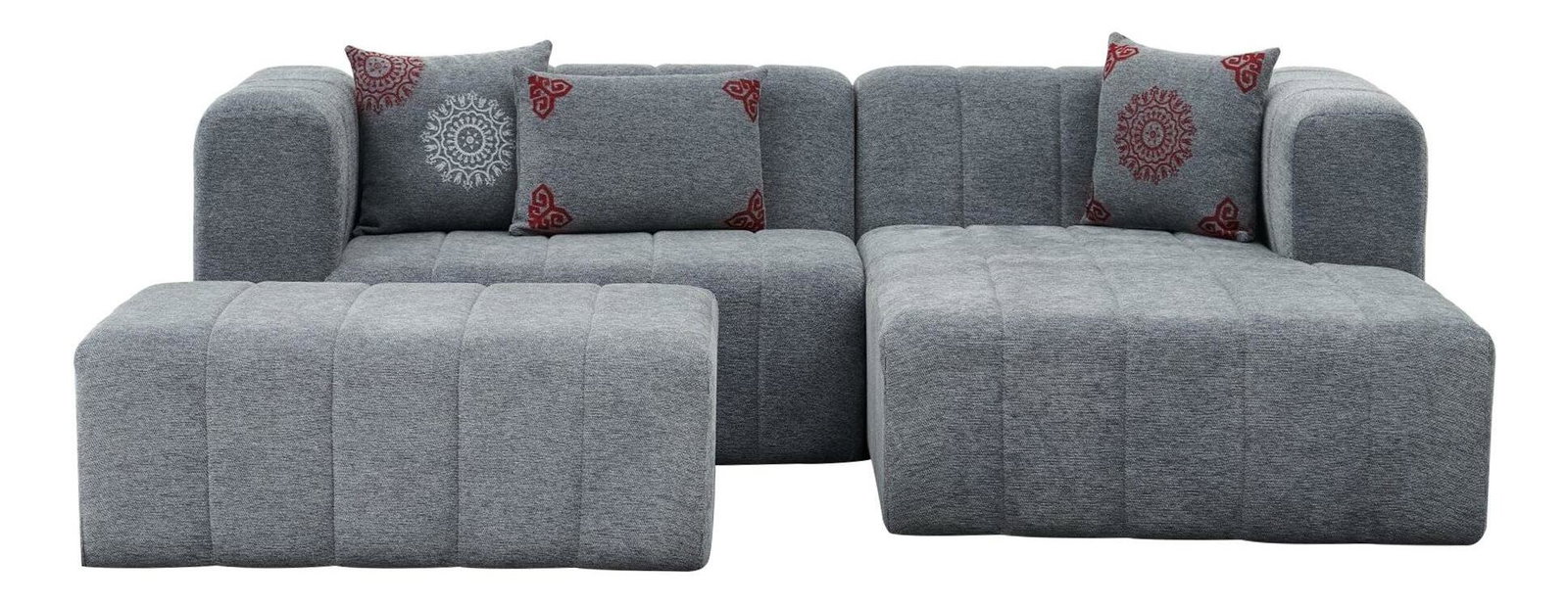 Kutna garnitura Beyzometta (D) (siva)