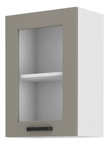 Gornji kuhinjski ormarić Lucid 40 GS 72 1F (claygrey + bijela)