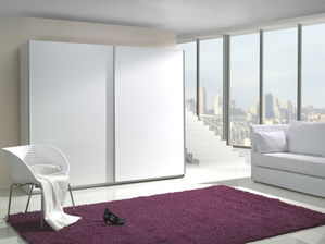 Ormar s kliznim vratima Liff 03 (bijela)