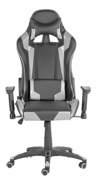 Scaun de birou Kite (negru + argintiu)