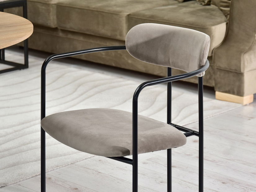 Szék Magnus (bézs + fekete)