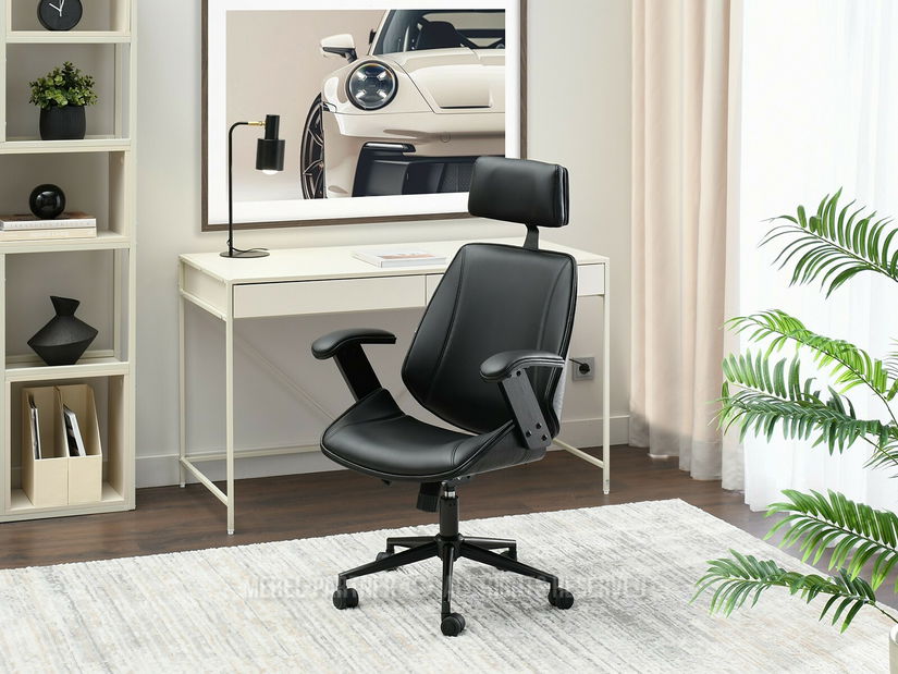 Fotoliu de birou Frankovstain (negru)