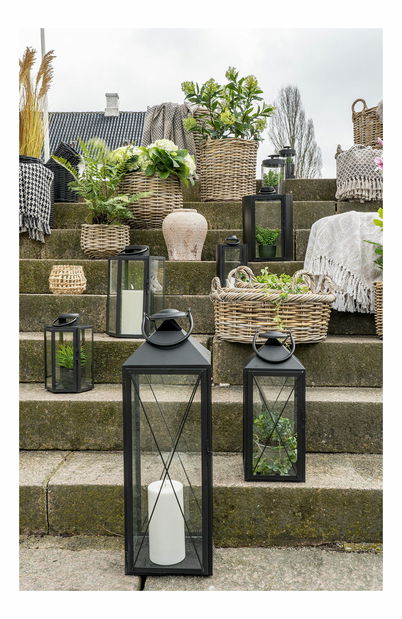 Set de 2 felinare Cudeliaora (negru)