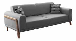 Pohovka trojsedačka Lattino (sivá)