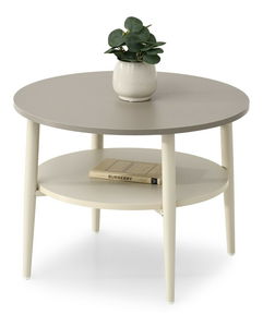 Konferenčný stolík Reforzada (béžová + krémová)