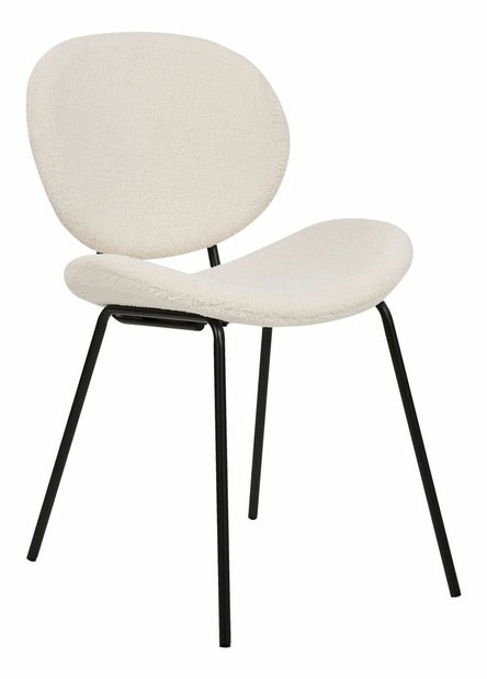 Set 2 ks jedálenských stoličiek Luaza (biela)