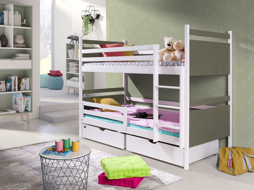 Pat pentru copii 80 cm Talia (cu somieră și sp. de depozitare) (sawana 21)