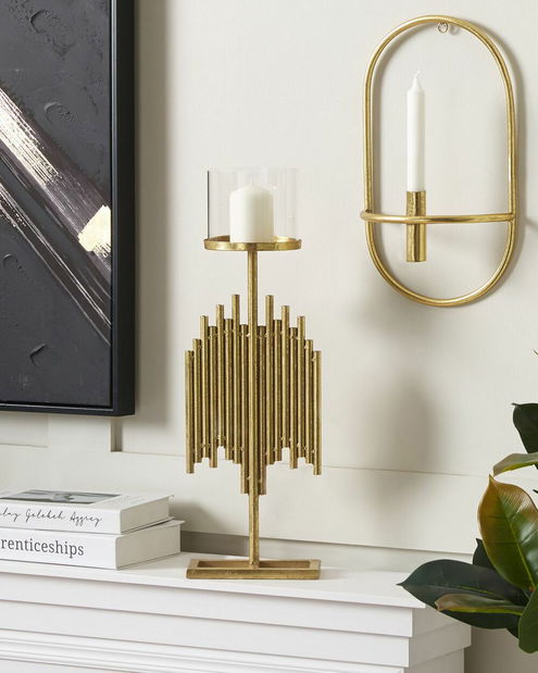 Svietnik Nis 53 cm (zlatá)