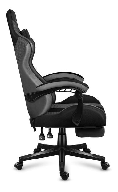 Herné kreslo Fusion 4.7 (čierna + sivá)