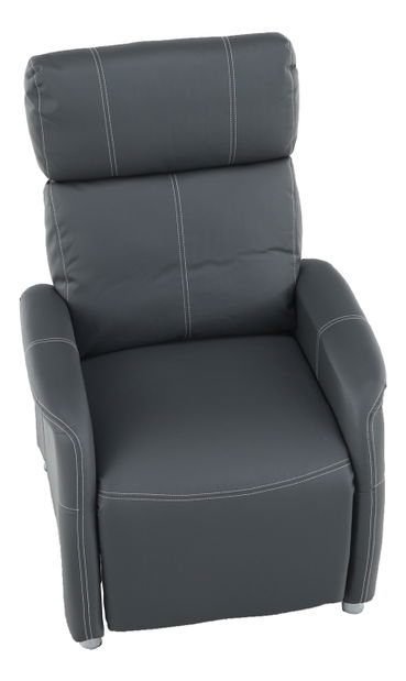 Relax fotel Francesco CH 113100 szürke PU bőr