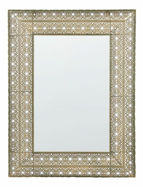 Oglindă de perete Delta (auriu)