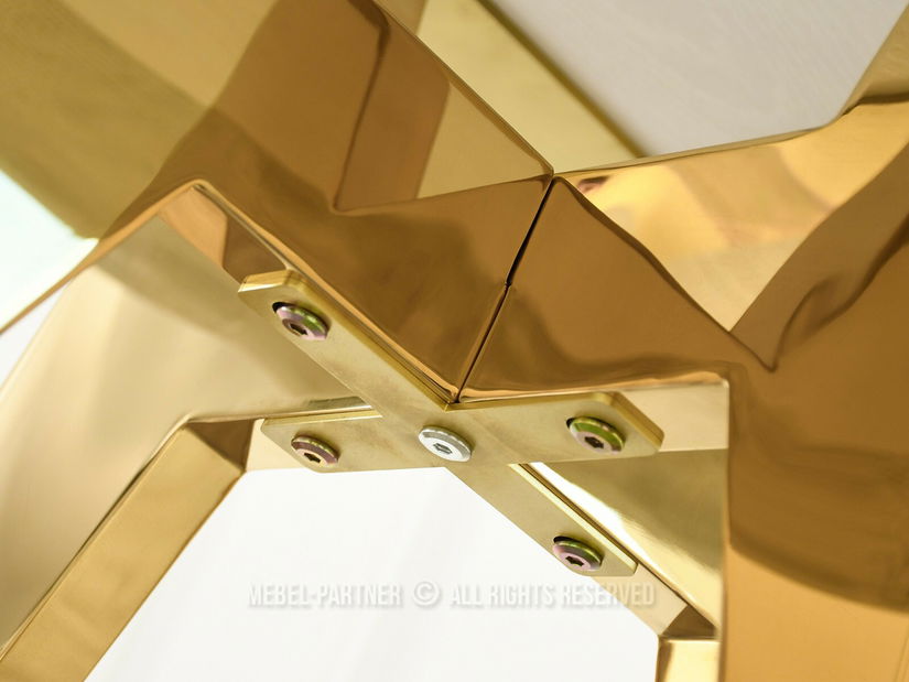 Masă sufragerie Aerosoles (bej + auriu)