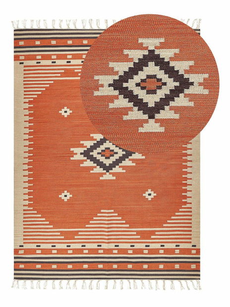 Covor 160 x 230 cm Gavra (portocaliu)