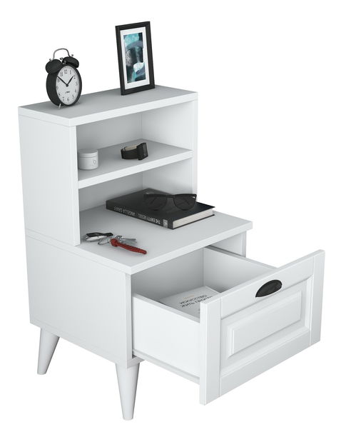 Noptieră Beddy (Alb)