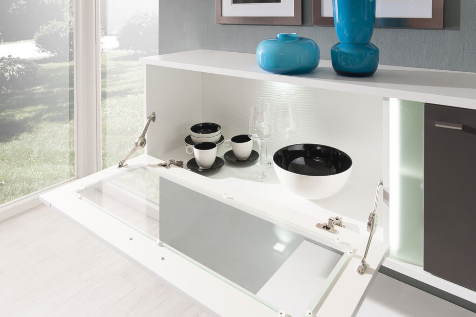 TV stolík/skrinka Decodom Rainer Typ 32 (s osvetlením)