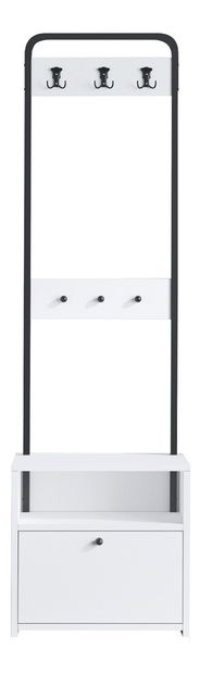 Mobilier hol Aliex 17 (alb + negru)