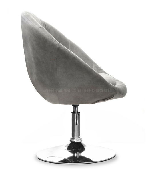 Fotoliu Lush 3 (gri + negru)