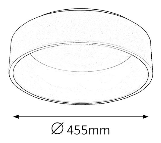 Mennyezeti lámpa Adeline 2507 (matt fehér)