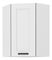 Gornji kutni ormarić Lesana 1 (bijela) 58x58 GN-90 1F 