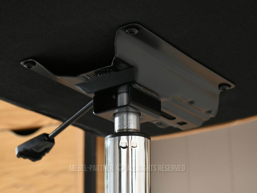 Irodai fotel Leoss (fekete)