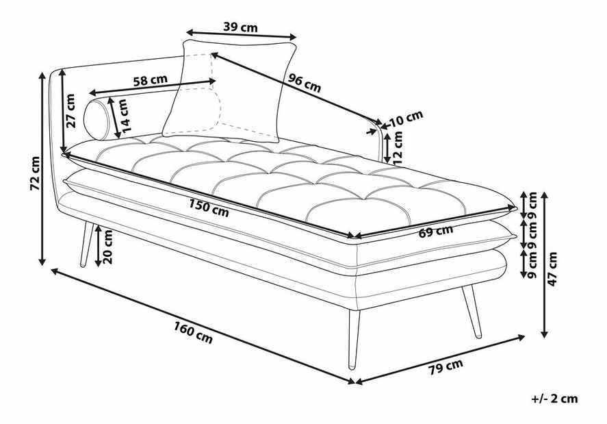 Heverő Loiza (fekete)