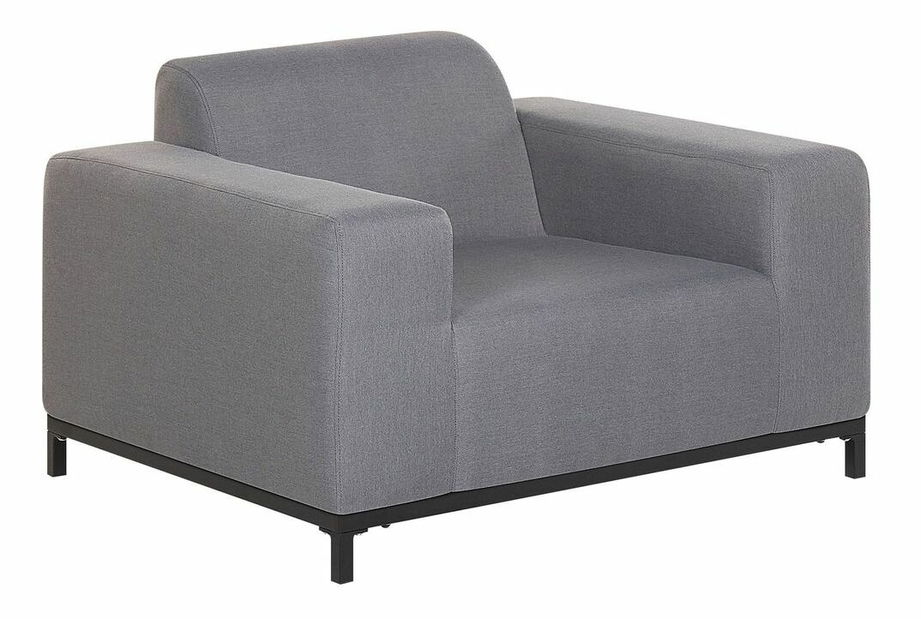 Set 2 buc. fotolii grădină RAVIOL (gri + negru)