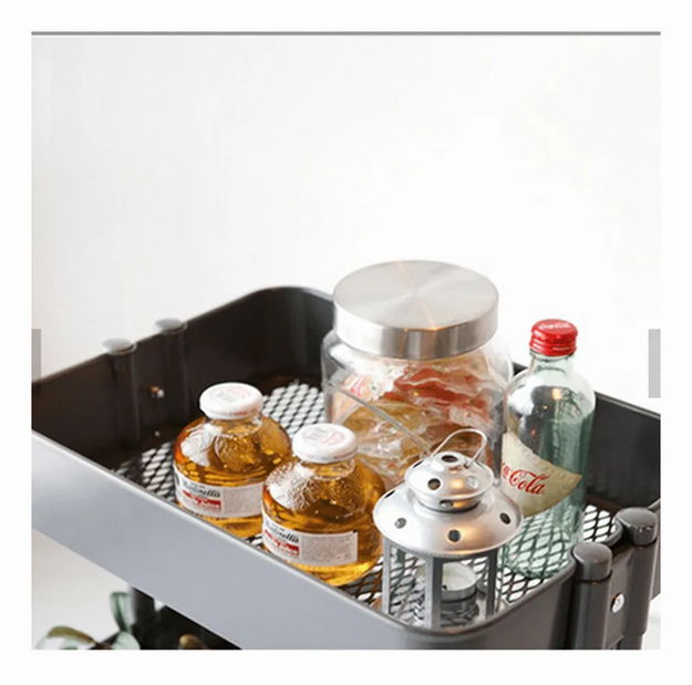 Príručný stolík Raddy (sivá)