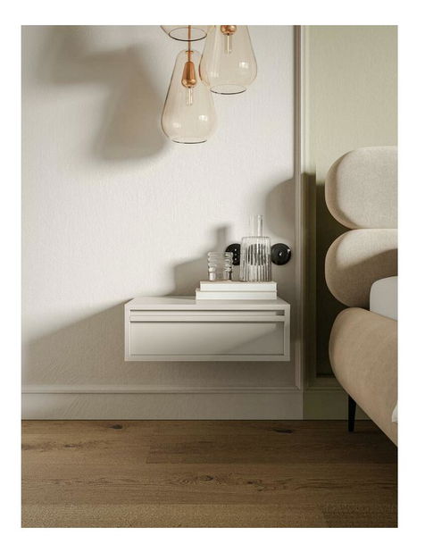 Éjjeliszekrény Evane E1 (szürke)