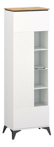Vitrina Vejares 1 (bijela + hrast evoke) 