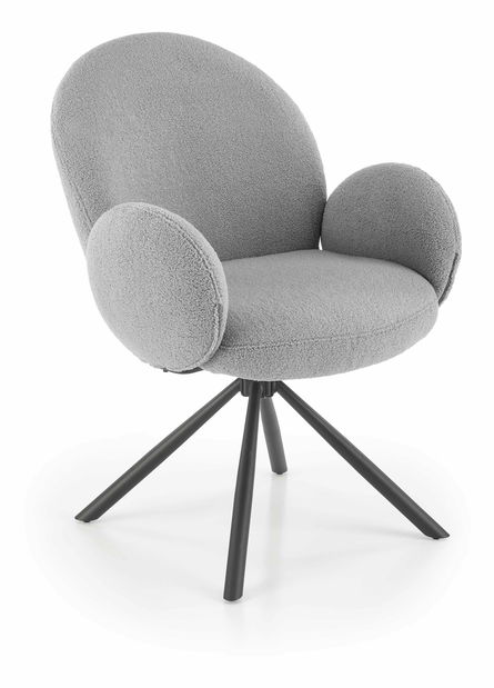 Blagovaonska stolica Kitty (siva)