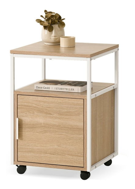 Szekrény Adlo (szonoma + fehér)