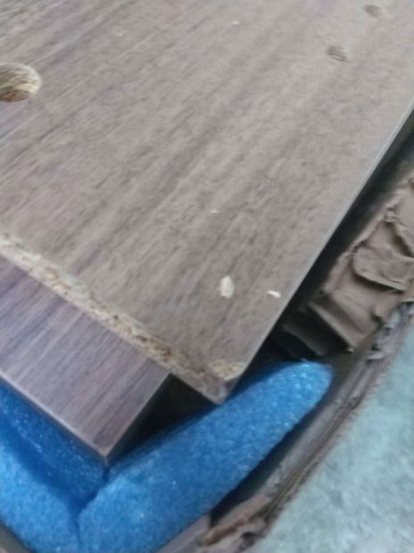 Stolić za kavu Ozzy (orah + antracit) *Outlet moguća oštećenja