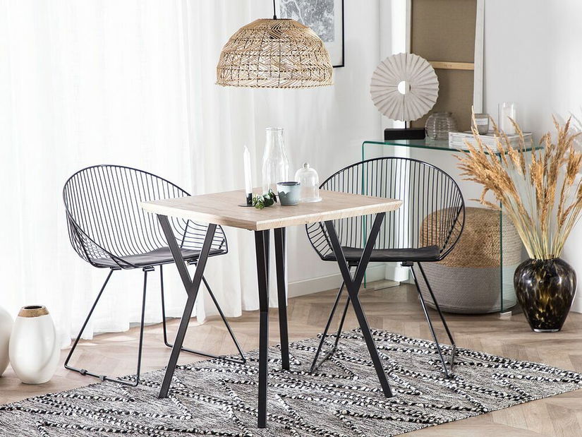 Masă de sufragerie Bendigo (pentru 4 persoane) (lemne deschis)