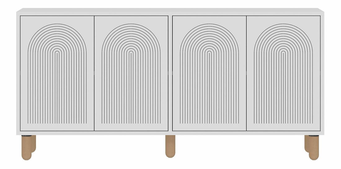 Skrinka Dora (biela)