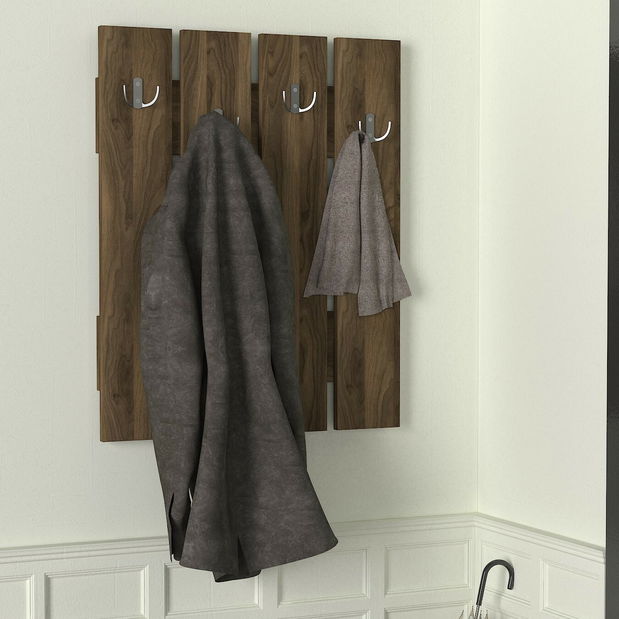 Vešiakový panel Angus (Orech)