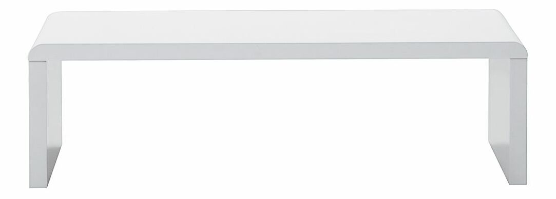 Masă de cafea Milvoki (alb)