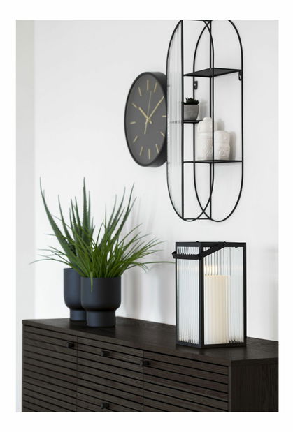 Komoda Ksitina 4 (tmavohnedá)