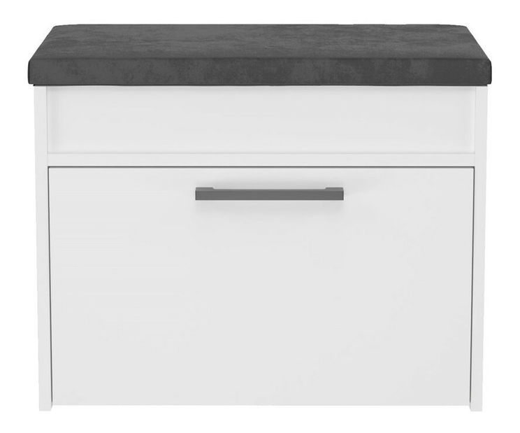 Botník (skrinka na topánky) Puntuable Mini 1 (biela)