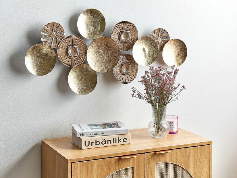 Zidna dekoracija Tahnee (zlatna) 