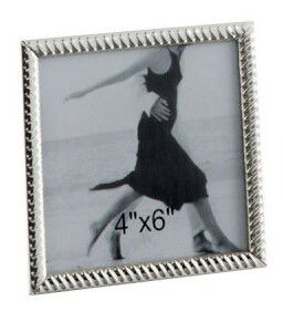 Foto rám Jolipa Držiak na fotku (10x2x10cm) (Strieborná)