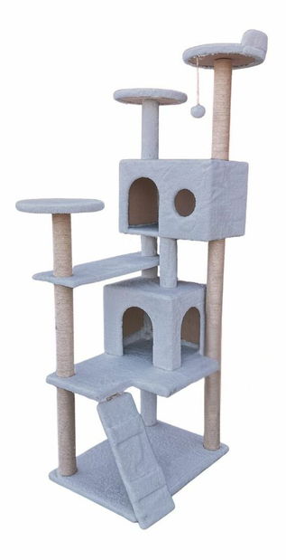 Škrabadlo pre mačky Sina (sivá)